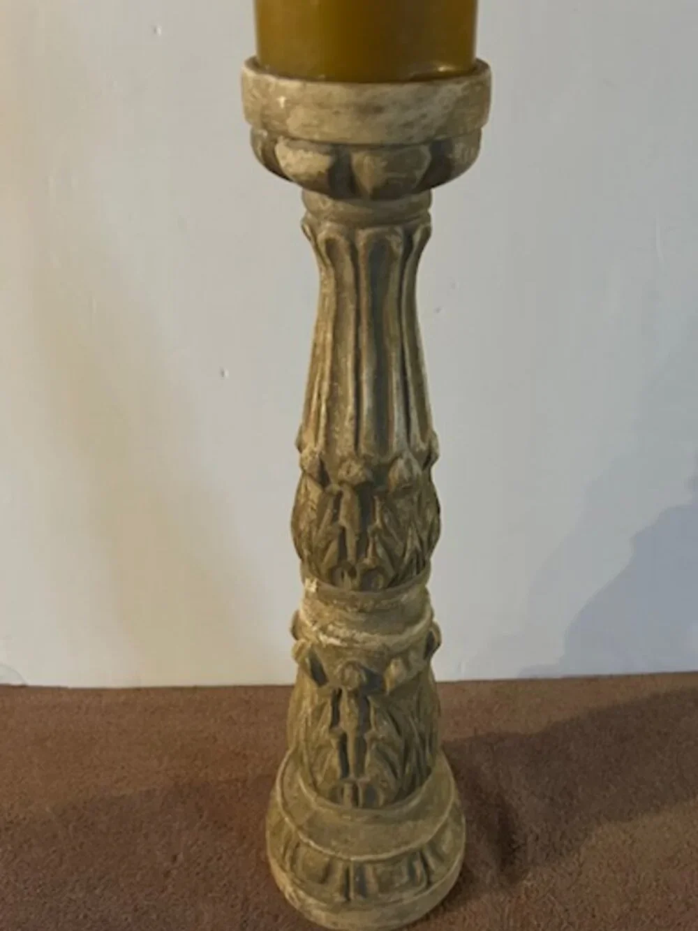 Acanthus Candlestick Candle Holder, 16